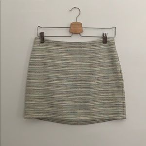 Woven Mini Skirt